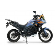 SCARICO GPR COMPATIBILE CON ZONTES 703 F 2025-2026, FURORE-X TITANIO NERO