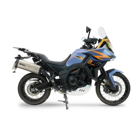 SCARICO GPR COMPATIBILE CON ZONTES 703 F 2025-2026, HYPER SONIC BLACK TITANIUM