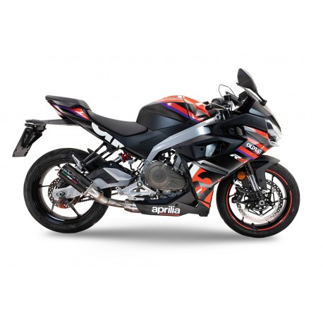 SCARICO GPR COMPATIBILE CON APRILIA RS 457 2024-2025, M3 BLACK TITANIUM