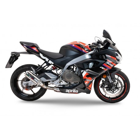 SCARICO GPR COMPATIBILE CON APRILIA RS 457 2024-2025, M3 INOX 