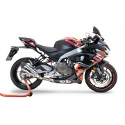 SCARICO GPR COMPATIBILE CON APRILIA RS 457 2024-2025, NEW GRAND PRIX EVO TITANIUM