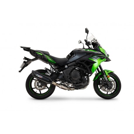 SCARICO GPR COMPATIBILE CON KAWASAKI VERSYS 650 2023-2025, FURORE-X TITANIO NERO