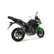 SCARICO GPR COMPATIBILE CON KAWASAKI VERSYS 650 2023-2025, FURORE-X TITANIO NERO