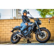 SCARICO GPR COMPATIBILE CON KAWASAKI Z 650 RS 2021-2023, DEEPTONE INOX