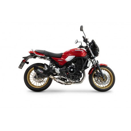SCARICO GPR COMPATIBILE CON KAWASAKI Z 650 RS 2024-2025, GP-REVO BLACK TITANIUM