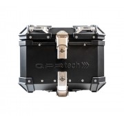 GPR TECH BAULETTO TOP CASE ALPI-TECH 26 LT, COLORE NERO CON PIASTRA UNIVERSALE