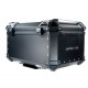 GPR TECH BAULETTO TOP CASE ALPI-TECH 55 LT. COLORE NERO CON PIASTRA UNIVERSALE E SCHIENALE DI PROTEZIONE