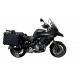 GPR TECH COMPATIBILE CON BMW F 750 GS 2021/2024 E5 COPPIA DI VALIGIE LATERALI NERE 38 LT. + 32 LT. CON PORTA PACCHI NERO 