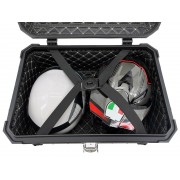 GPR TECH COMPATIBILE CON KTM ADVENTURE 890 - 890 R RALLY 2020/2024 E5 VALIGIE LATERALI, NERO, 38 LT. + 38 LT. TELAIO SPECIFICO 